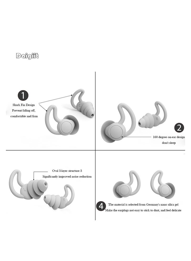 Daigiit Silicone Earplugs - Sleeping  - Image 2