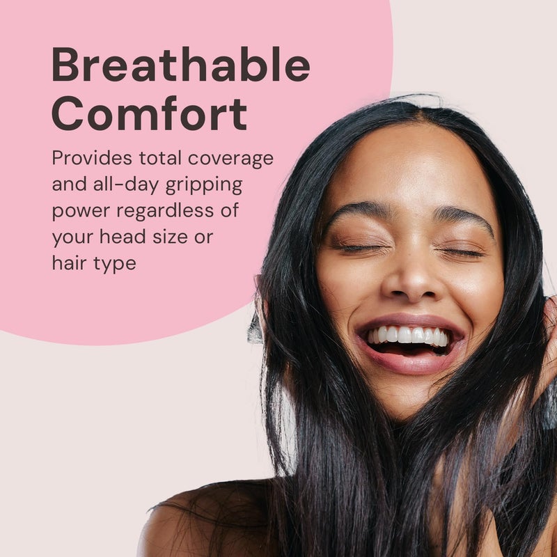 MILANO COLLECTION Ultimate Comfort GripCap, All-In-One Under Wig Cap for Women, Comfort Anti Slip Wig Band With Adjustable Closure, Nude, 1 Pack - Image 4