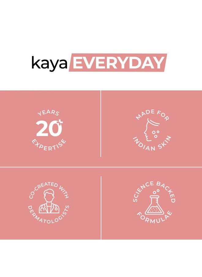 kaya - Advanced Acne Care Kit | Includes Acne Cleanser + Acne Toner + Acne Moisturizer + Spot Corrector | For Oily & Combination Skin | Acne Kit | Acne & Pimple Prone Skin | Set Of 4 Items - Image 1