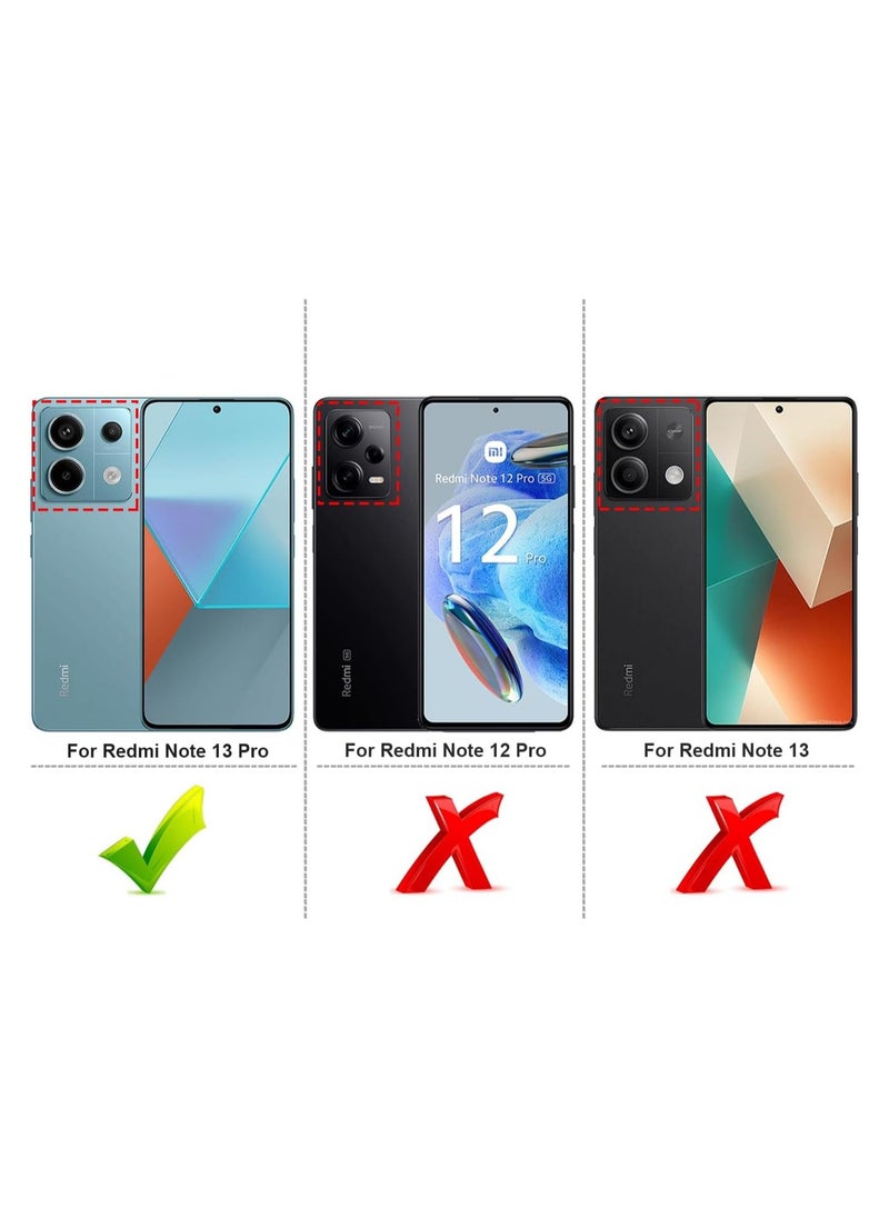 Generic - Xiaomi Redmi Note 13 Pro 5G Case Cover Soft Silicone Case Lightweight Shock Protective Cover with Camera Protection Designed for Xiaomi Redmi Note 13 Pro 5G - Image 1