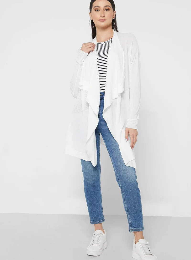 bhpoloclub Ribbed Detail Cardigan