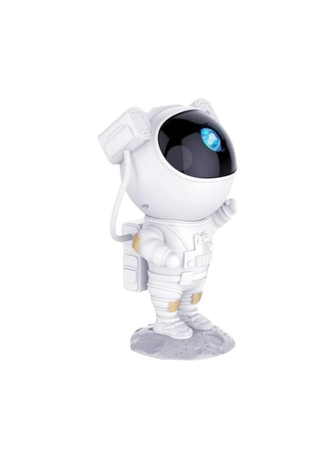 Astronaut Star & Cloud LED Projector with 360 Degree Rotation Remote Control, Brightness & Color Control for a Unique Lighting Experience - Image 1