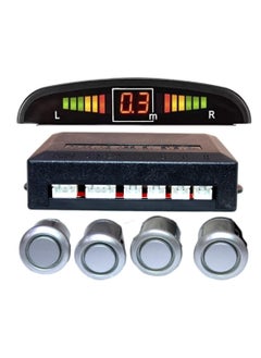 Toby's Car Parking Sensor 4 Sensors Auto Reverse Assistance Backup Radar Detector System  - Image 1