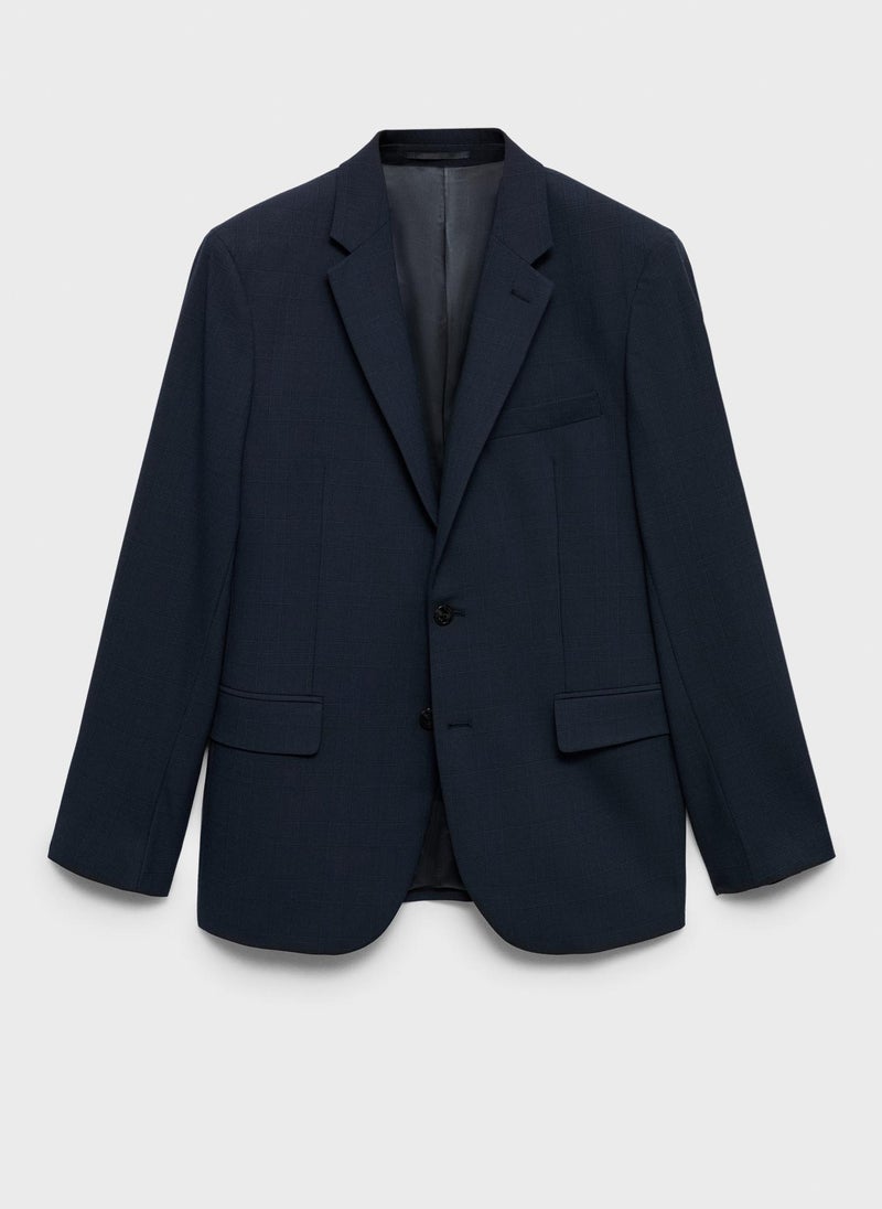 Mango Man Slim-Fit Suit Blazer  - Image 5