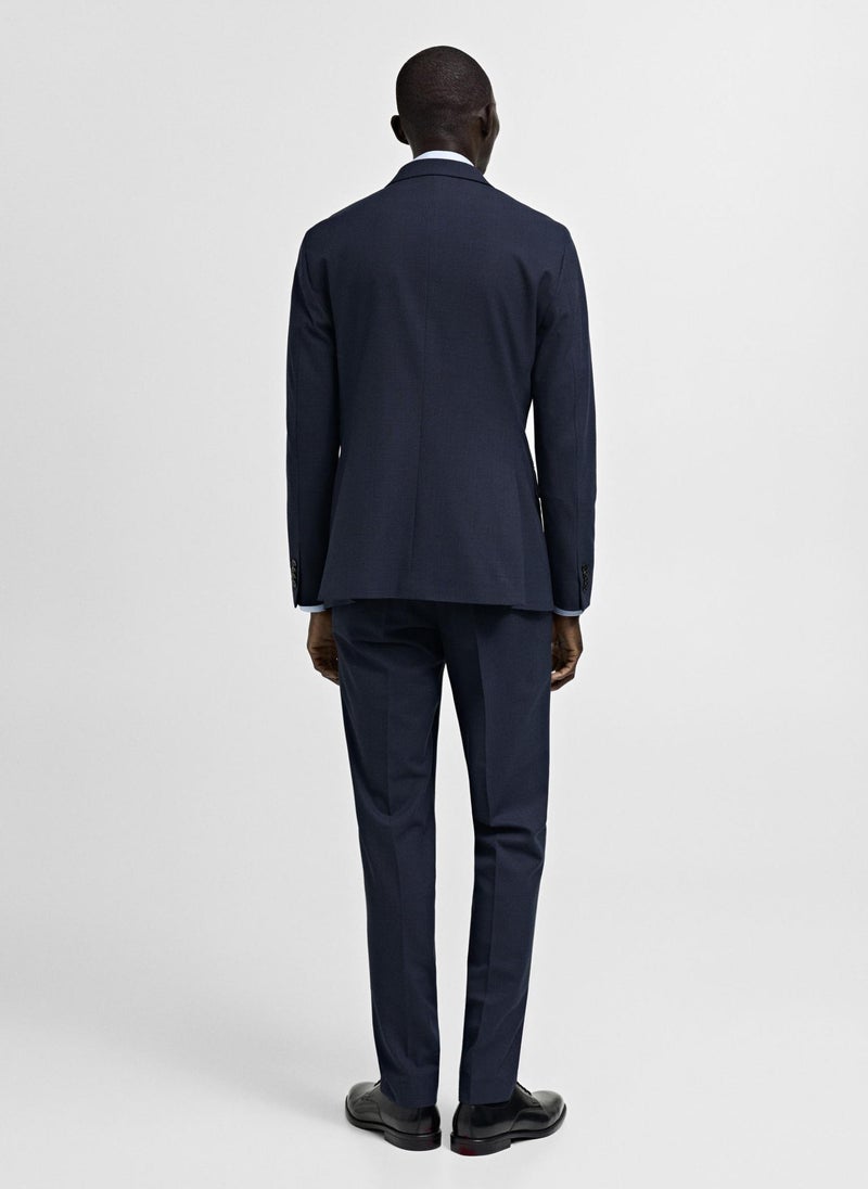 Mango Man Slim-Fit Suit Blazer  - Image 2