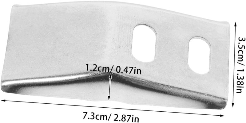 ULTECHNOVO 2pcs Stainless Urinal Hook Urinal Fixing Brackets Metal Hanging Bracket Parts Bathroom - Image 2