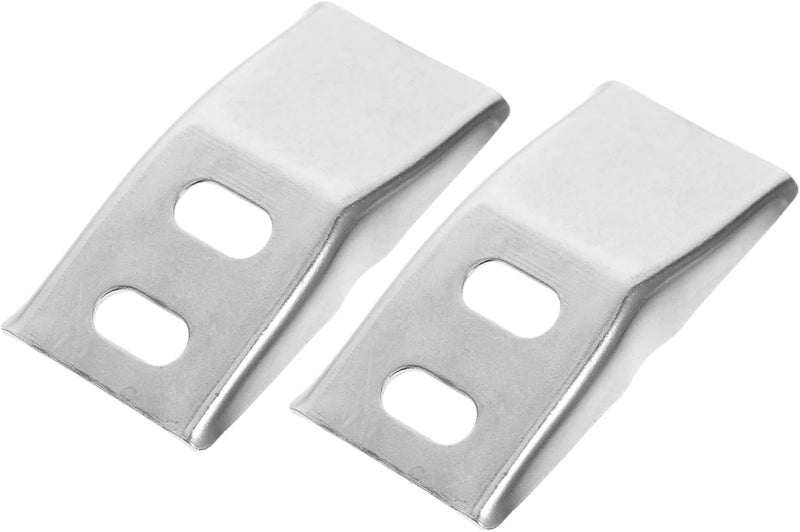 ULTECHNOVO 2pcs Stainless Urinal Hook Urinal Fixing Brackets Metal Hanging Bracket Parts Bathroom - Image 1