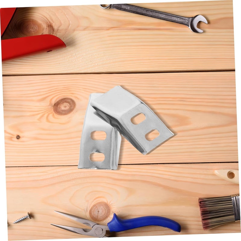 ULTECHNOVO 2pcs Stainless Urinal Hook Urinal Fixing Brackets Metal Hanging Bracket Parts Bathroom - Image 4