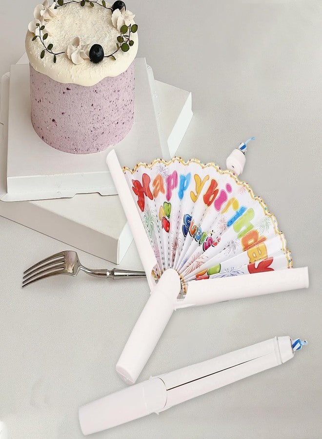 Wanheart 2Pcs Novelty Fan Birthday Candles, Pop-Up Surprise Clown Funny Trick Cake Topper Candle, Creative Happy Birthday Candles for Party Decorations & Supplies - Image 5