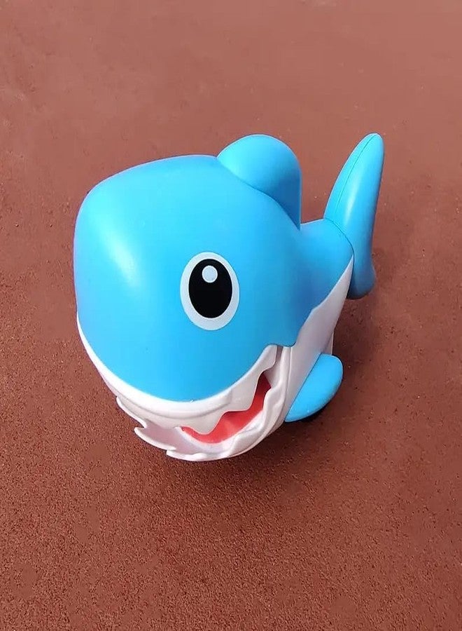 CHIRANSI Press and Go Play Set Friction Powered Car Pull Back Vehicles Toys for Toddler Toy Kids Gift Party Birthday Return Gifts (Shark) - Image 1