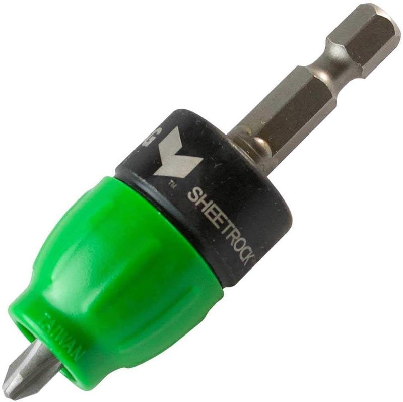 Sheetrock USG 'The Dimpler ®' Drywall Screw Setter Bit - Reversible with Clutch - Image 3