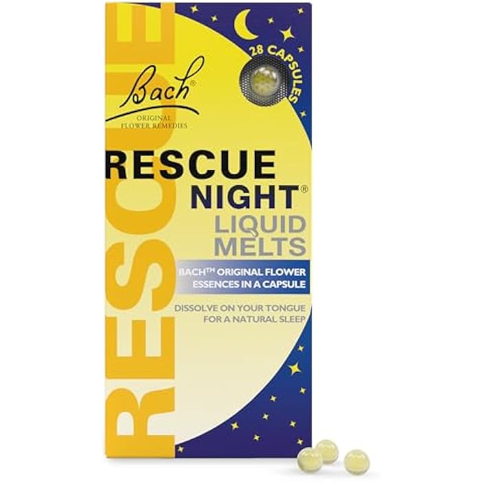 RESCUE Bach Rescue Sleep Liquid Melts, Natural Orange Vanilla Flavor, Natural Sleep Aid, Stress Relief, Homeopathic Flower Essence, Free of Melatonin, Gluten & Sugar, Non-Alcohol, Non-Narcotic, 28 ct. - Image 4