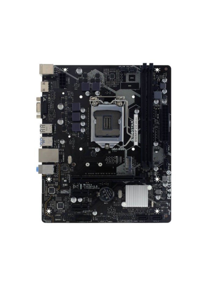 Biostar B560MHP 2.0 Ver. 6.0 Micro ATX Intel Motherboard, Socket 1200, B560 Chipset, LAN Intel I219V, Supports Dual Channel DDR4 64GB, 2 x PCIe 3.0 x1 Slot, Supports M.2, HDMI