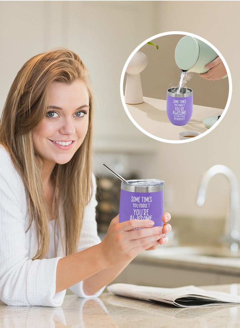 طقم هدايا الزفاف أو أعياد الميلاد للنساء - للعروس والمراهقات، هدايا عناية ذاتية، سلة هدايا للشفاء العاجل، سلة سبا مريحة برائحة اللافندر، فريدة لصديقتك، زوجتك، والدتك، صديقاتك، أختك، زميلتك أو جدتك – صندوق فاخر وردي يحتوي على كوب مخصص، صابون، شمعة وقناع للعين (هدية رمضانية لها). - Image 5