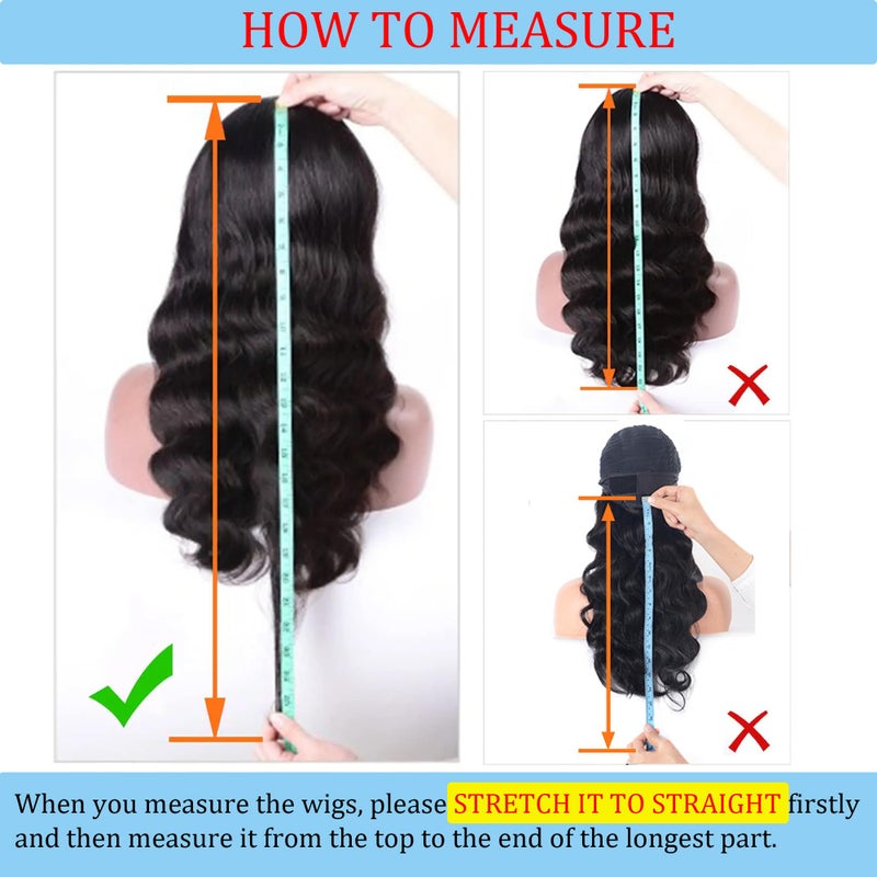Fylora Headband Wig Human Hair Body Wave 18 Inch Headband Wigs for Black Women Brazilian Virgin Hair Wear and Go Glueless Wig None Lace Front Wigs for Beginners 150% Density Natural Black Color - Image 5