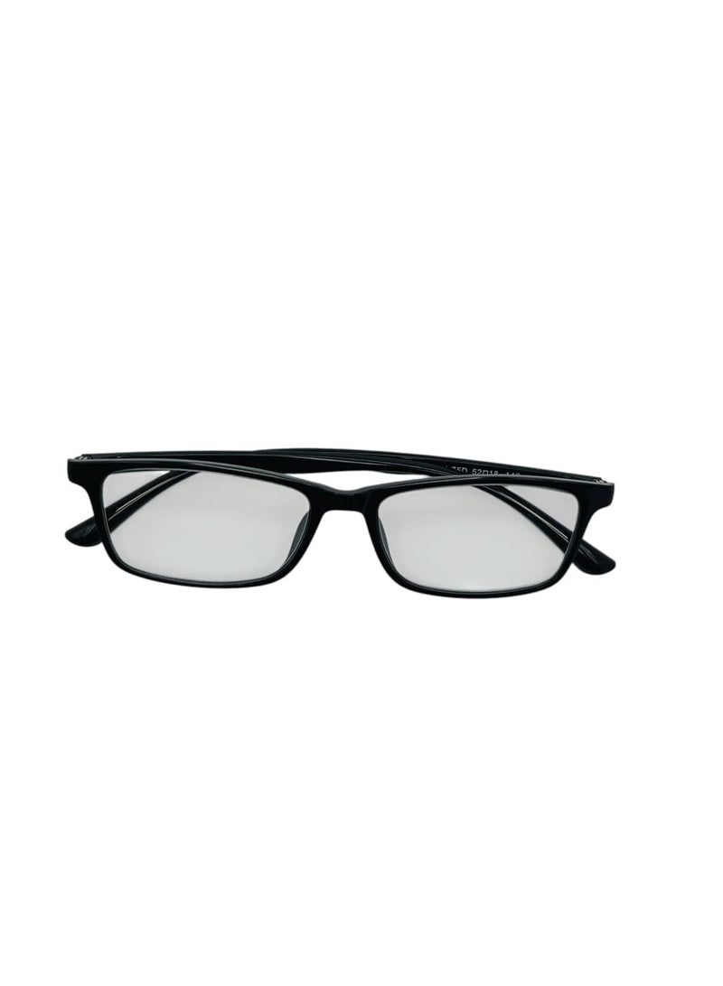 +1.00 زجاج قراءة أزرق مقطوع - Image 2