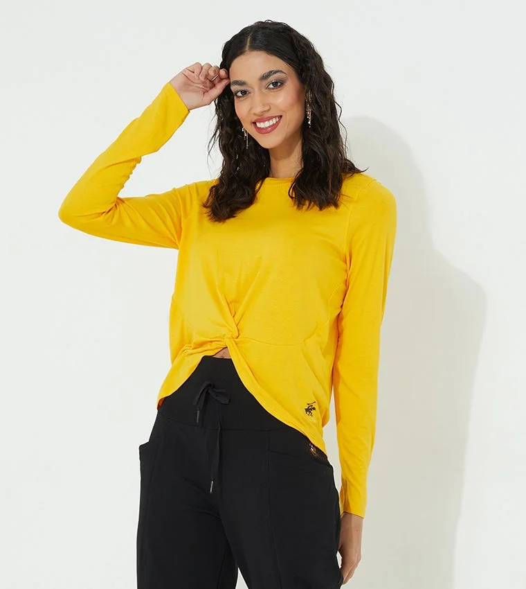 Beverly Hills Polo Club Womens Knit Top