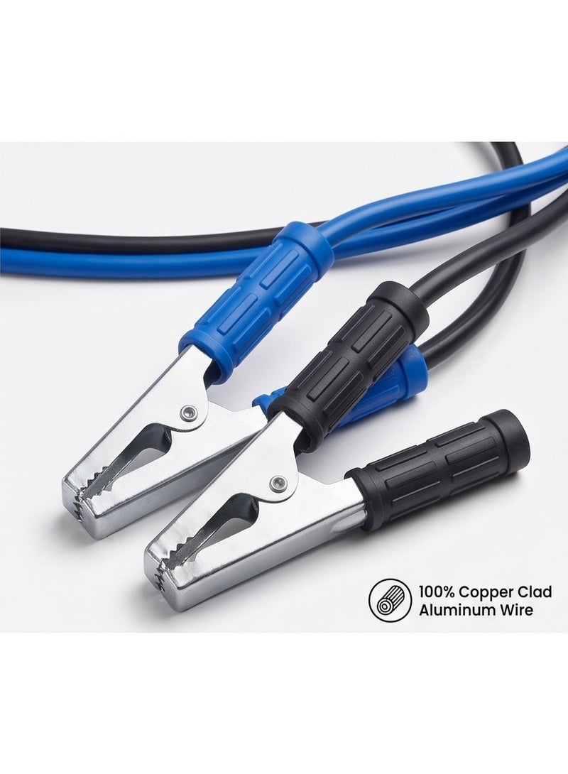 SolidX Premium 1000A 4M Emergency Car Battery Booster Cable Heavy Duty Jumper with Durable Clamps - Image 3