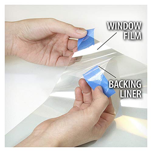 BDF S8MC Window Film Security and Safety 8 Mil Clear - 24in X 12ft - Image 4