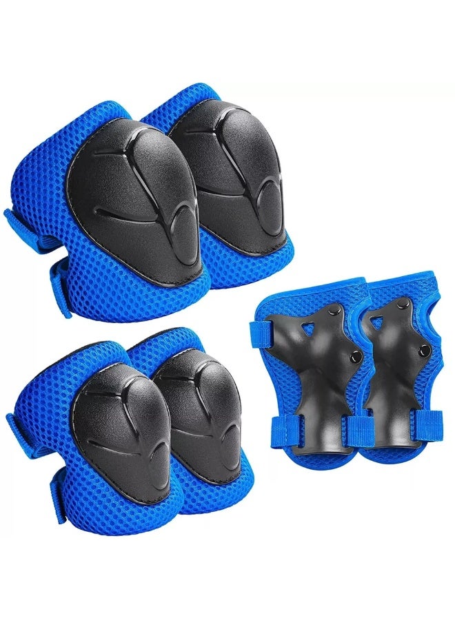 Knee and Elbow Safety Sets - Blue - HL-P01