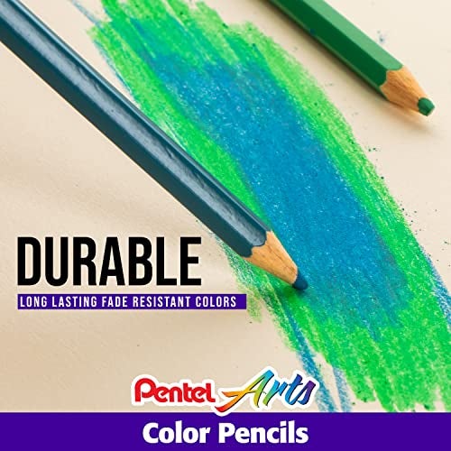 Pentel Arts Color Pencils - Assorted Colors, 36-Pack (CB8-36) - Image 5