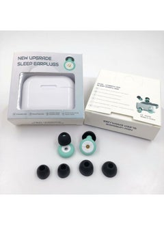 Filter Anti-noise Earplugs Silicone Noise Reduction Earplugs Professional Sleep Waterproof Swimming Earplugs Wholesale-Color:White Green Black (color Box)