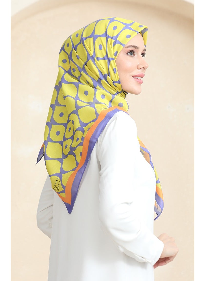 Soft Cotton Scarf 19090-17 Yellow Purple - pzsku/Z628CFD56C34A3D28FE24Z/45/_/1738060405/1b0f440a-c31b-407f-a7d9-2370db579ce4