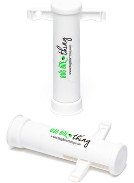 BUG BITE THING BUG BITE THING Suction Tool - Bug Bites and Bee/Wasp Stings, Natural Insect Bite Relief - White 2-Pack 