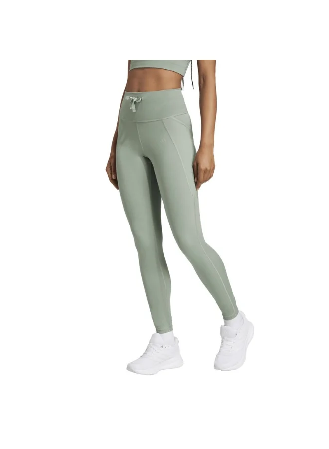 Adidas adidas Run Ess 1/1 TGT Green Running TIGHTS for Women - 2XSS