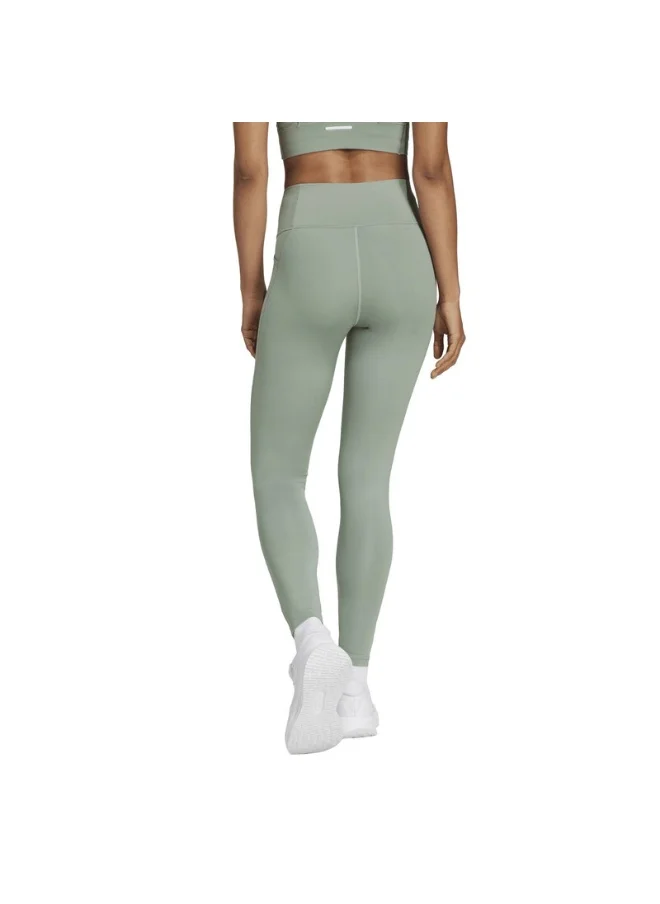 Adidas adidas Run Ess 1/1 TGT Green Running TIGHTS for Women - 2XSS