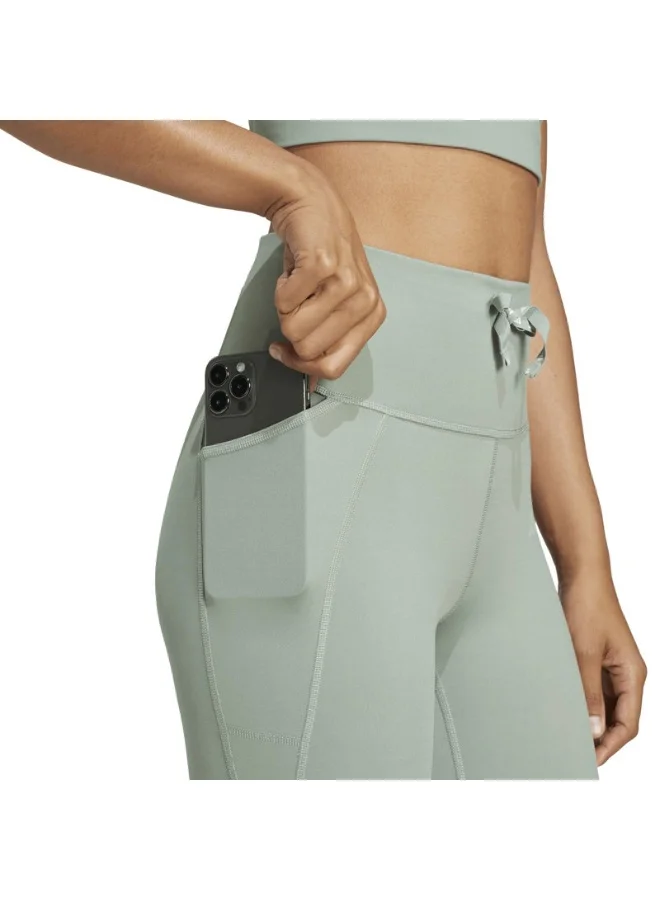 Adidas adidas Run Ess 1/1 TGT Green Running TIGHTS for Women - 2XSS
