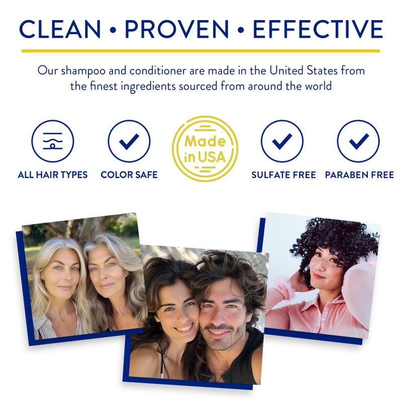 Routine Wellness Shampoo and Conditioner Set and Hair Serum for Stronger Hair - Biotin | Color Safe | Sulfate-Free | Vegan | Clinically Tested | Nourishing Oils and Vitamins - Rose Hips - Image 5