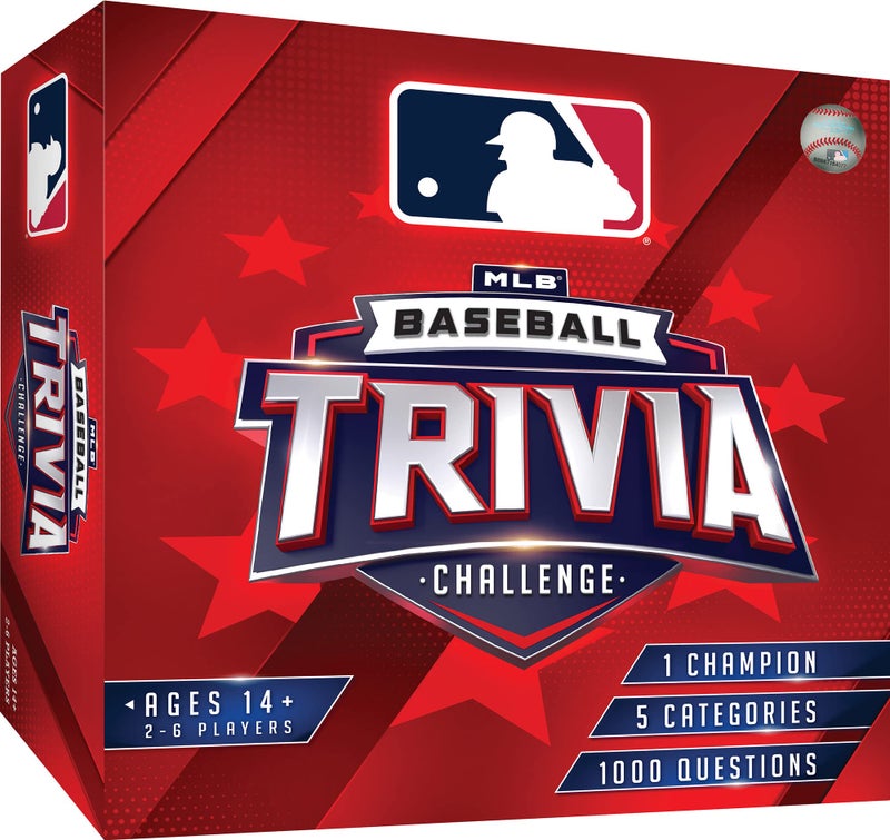 MasterPieces MLB Baseball Trivia Game 1000 Question MLB Trivia Board Game for 26 Players Ages 18 - Image 2