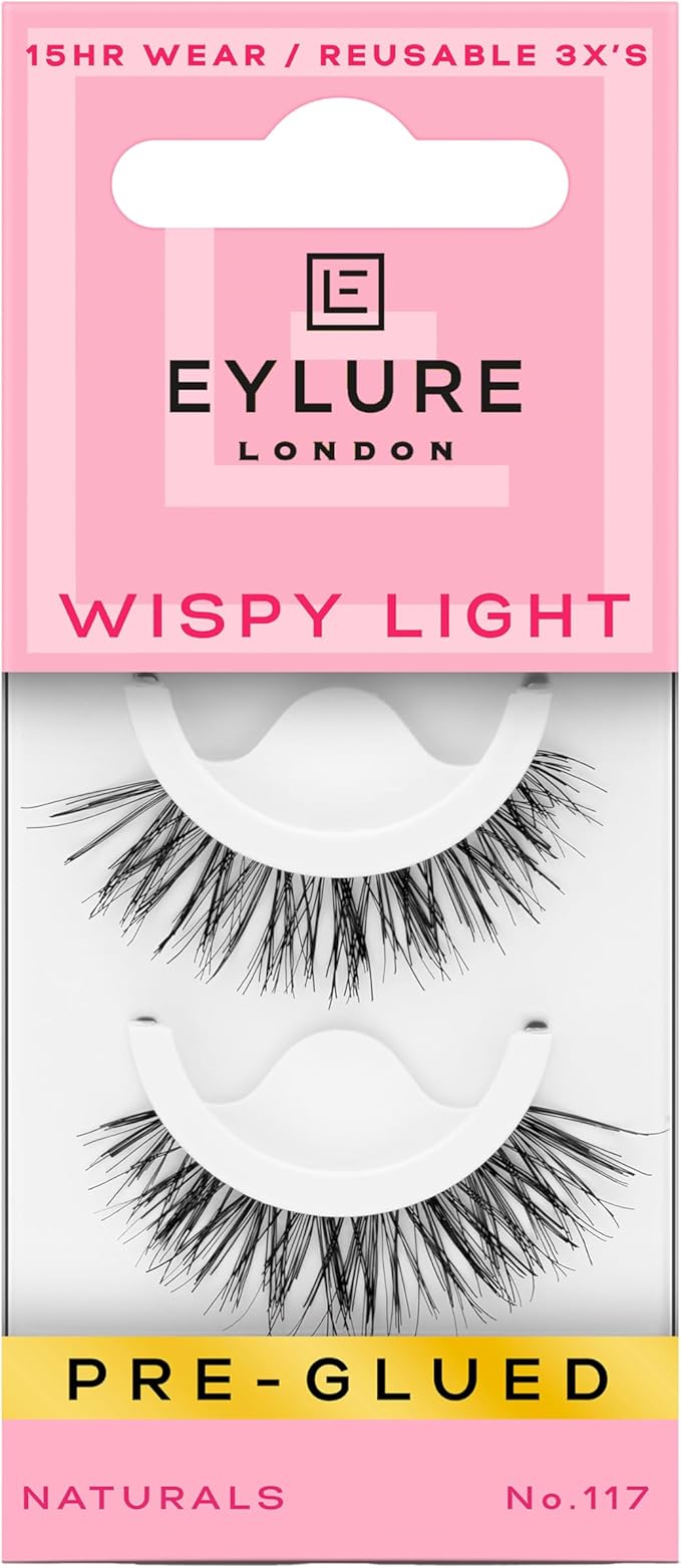 Eylure Fluttery Light 117 PreGlued False Lashes - Image 1