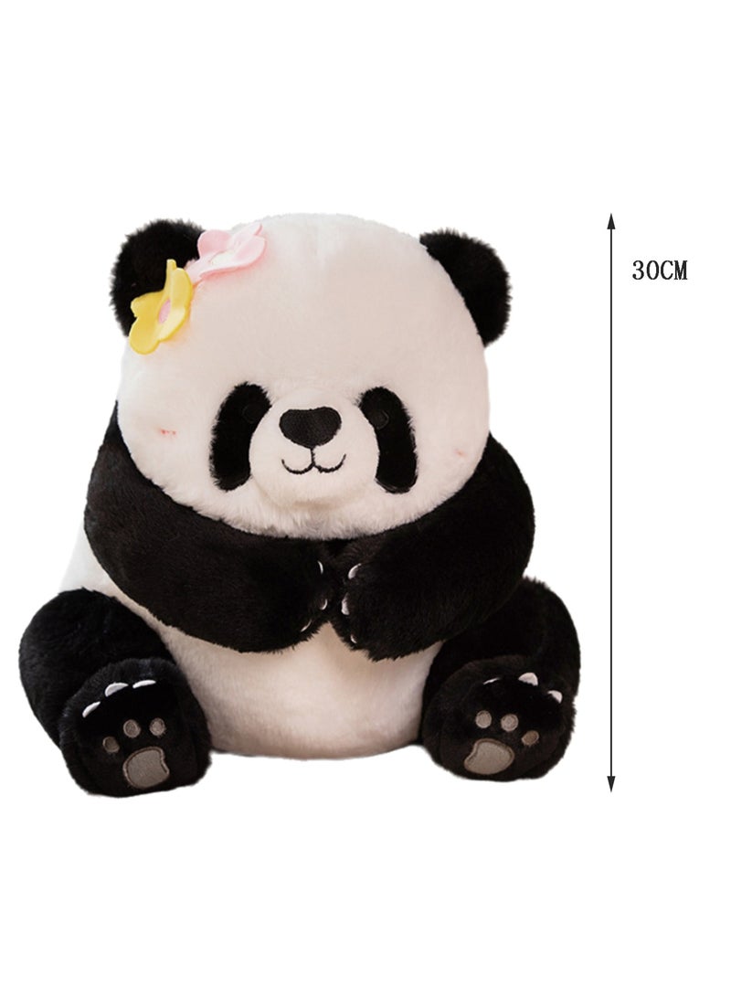 30 CM Cute Panda Plush Toy Soft Stuffed Animal Doll For Girls And Boys All Ages Gift - Image 2