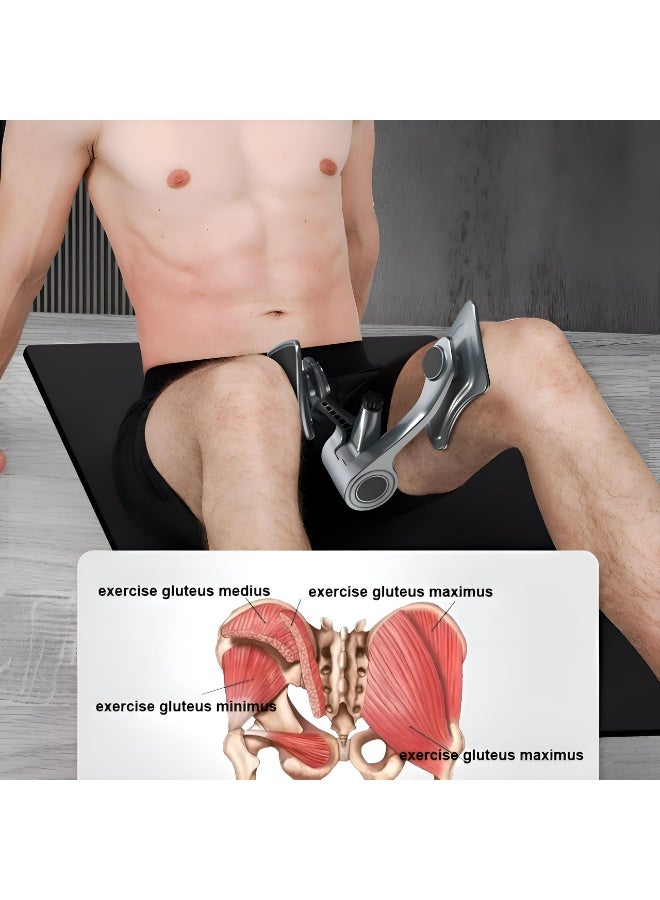 general Men Trainer Pelvic Floor Muscle Repairer, Strength-Adjustable Sphincter Exerciser Thigh Master Home Office Fitness Unisex Women - Image 4