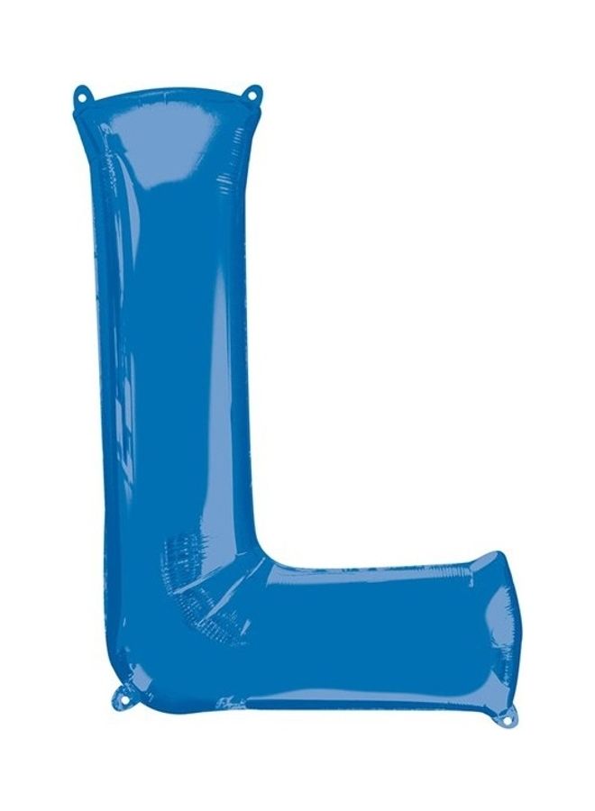 NIBEMINENT L Letter Shape Foil Balloon 16inch
