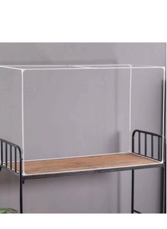 Y&D Bed Canopy Tents Curtain Blackout Curtain Single Bed Tent Curtain Student Shading Cloth Bed Canopy Mosquito Net Student Sleep Privacy Protection Student Mosquito Nets With Bracket  - Image 4
