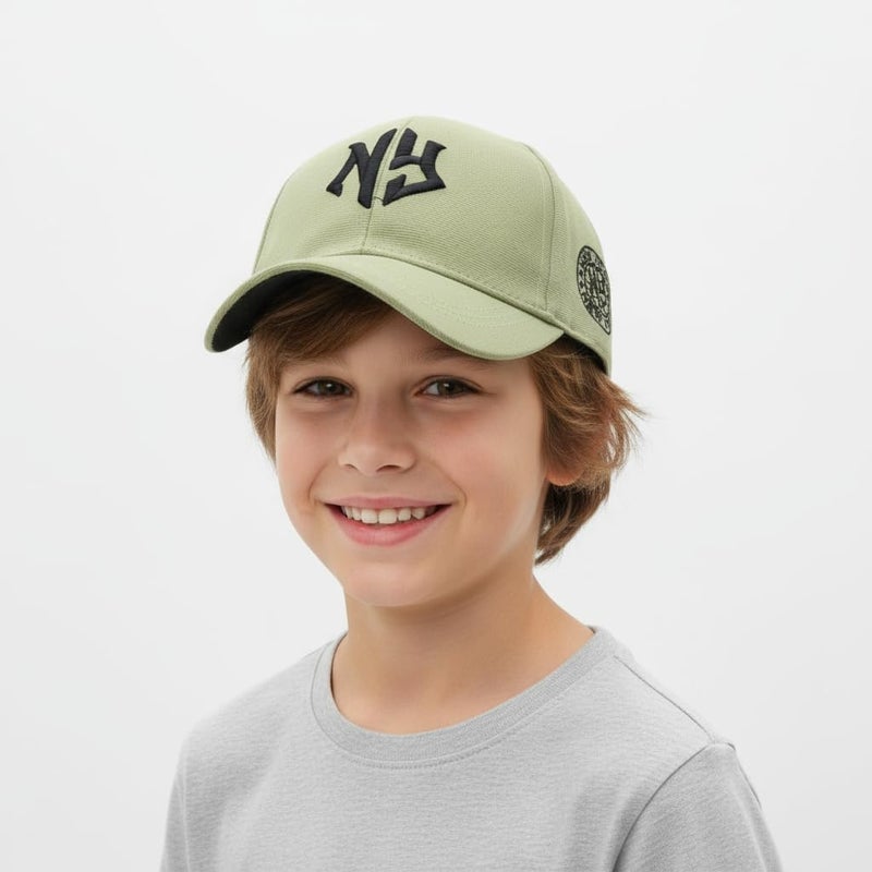 JAMONT NY Base Ball Cap Little Sports Cap for Active Kids, Baby Girls and Boys 4-12 Years - Image 2