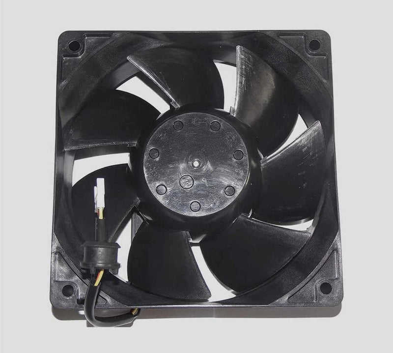 مروحة تبريد ثلاثية الأسلاك MMF-12D24DS-RP6، جهد كهربائي DC24V، تيار 0.36A، أبعاد 120x120x38 مم، طول 12 سم - Image 2