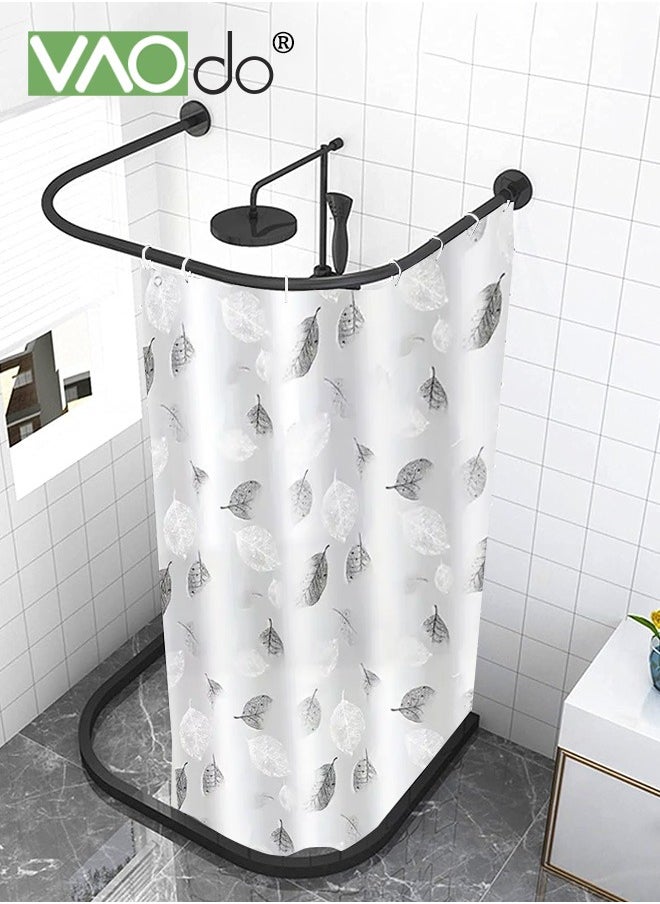 VAOdo - Shower Curtain Liner With Plastic Hanging Ring Colored Triangle PEVA Shower Curtain with Rustproof Metal Grommet and 3 Magnetic Weights Odor Free Shower Liner 180*200 CM - Image 1