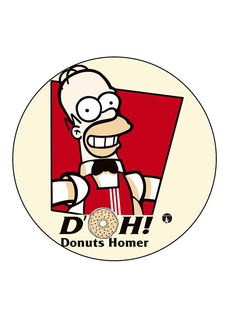 RKN Simpsons Printed Fridge Magnet  Multicolour - Image 2