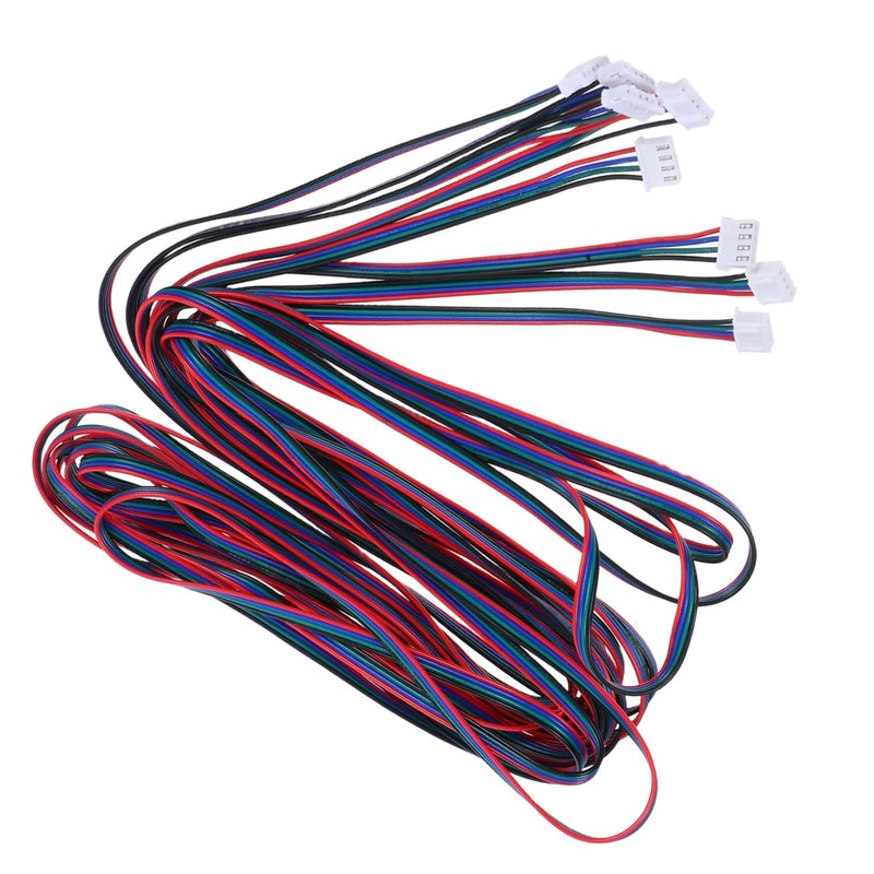 4Pcs Stepping Motor Connector Wires Parallel Extension Cables For CNC And Printer Applications - Image 1