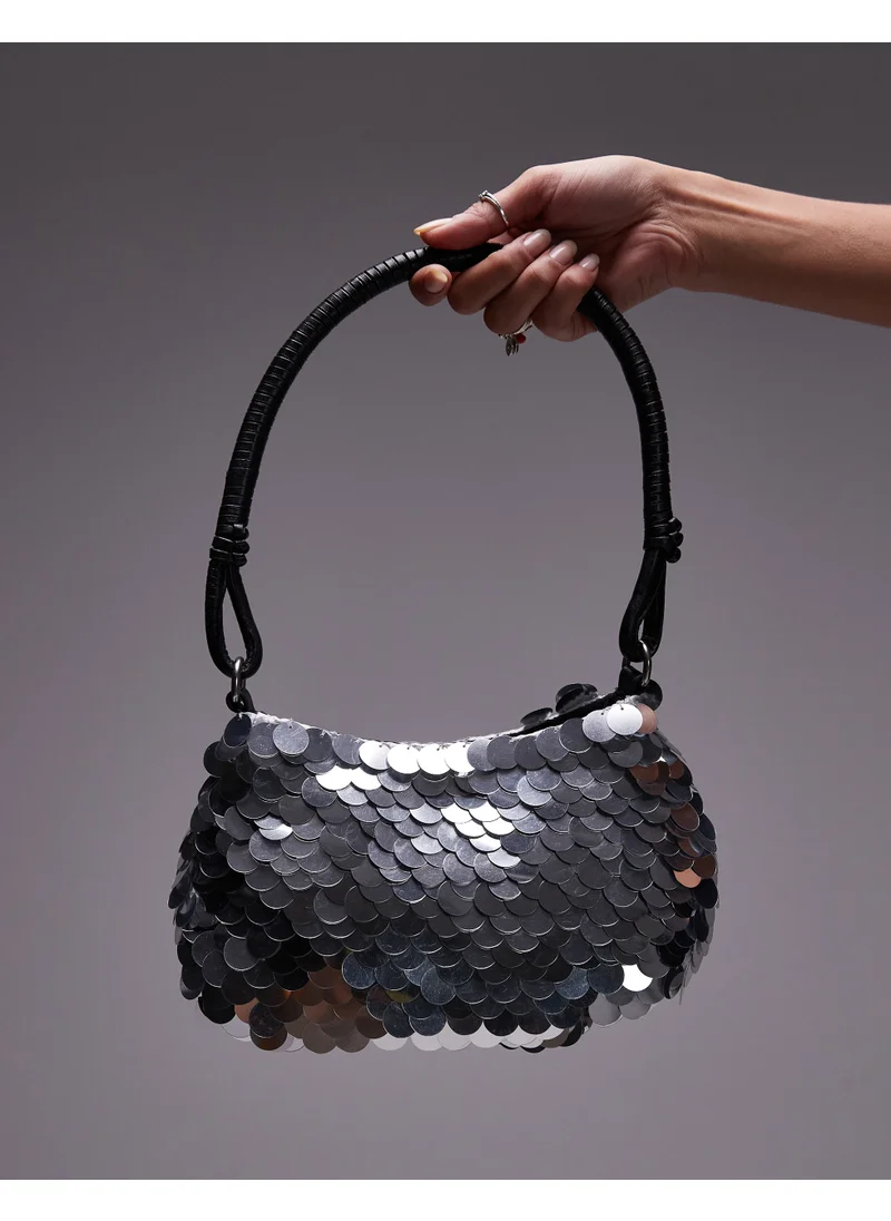 توب شوب Sonia Sequin Detailed Hobo