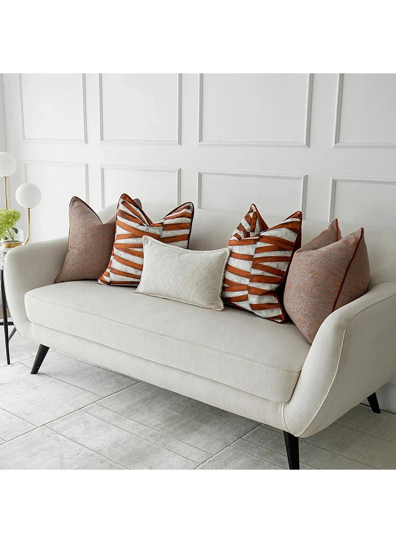 KNOT HOME Cushion Topaz Bundle (with filler) Pillow Knot Home Cover Set for Modern Sofa Contemporary Living Room Bedroom and Office Soft Washable