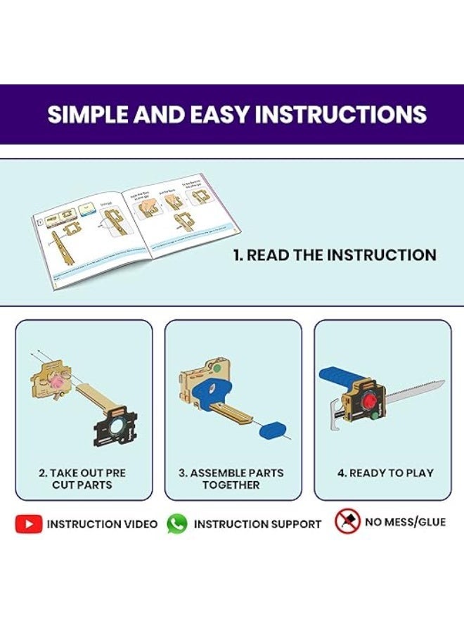 Smartivity DIY Toy | Spin Speed - 1800 RPM | Fast Speed, Amazing Stunts & Jumps | Educational & Construction Activity Game for Kids 6-14 | 81 Parts - Image 1