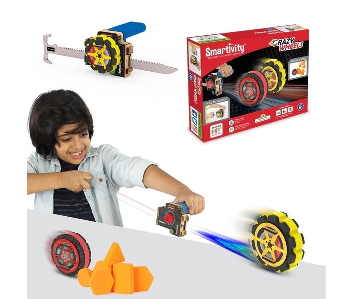 Smartivity DIY Toy | Spin Speed - 1800 RPM | Fast Speed, Amazing Stunts & Jumps | Educational & Construction Activity Game for Kids 6-14 | 81 Parts - Image 5