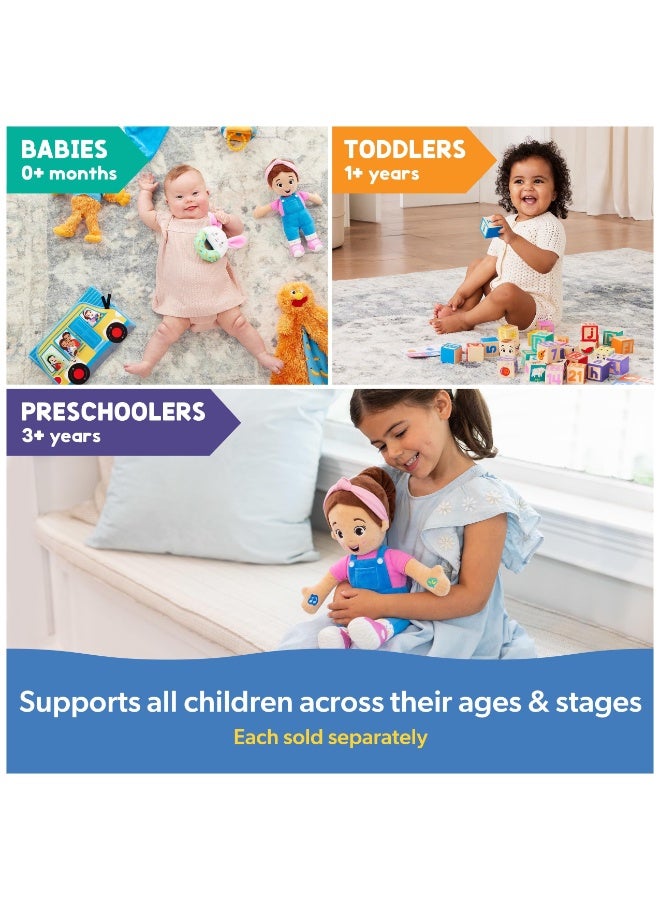 Interactive Speak & Sing Doll Montessori Toys for Toddlers | 4 Songs & 16+ Phrases | Educational Toy for Boys & Girls Ages 6 Months to 3+ Years - Image 4