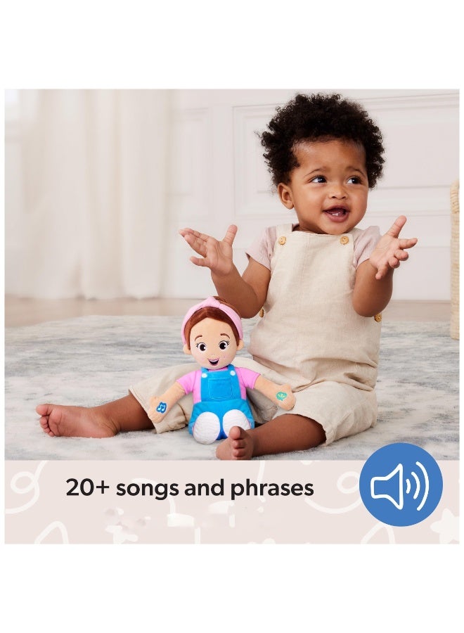 Interactive Speak & Sing Doll Montessori Toys for Toddlers | 4 Songs & 16+ Phrases | Educational Toy for Boys & Girls Ages 6 Months to 3+ Years - Image 3