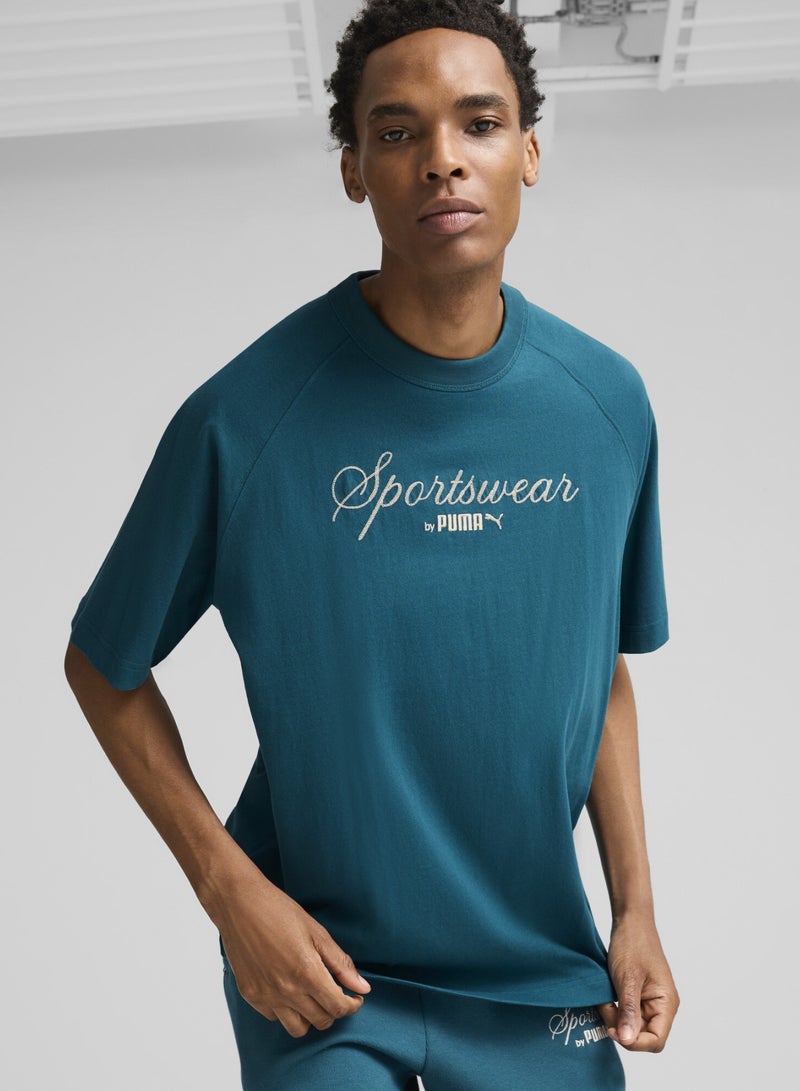 بوما تيشرت Classics+ بمقاس كبير للرجال - Image 1